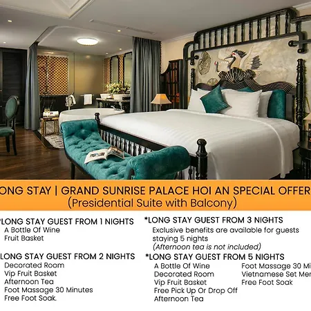 Grand Sunrise Palace Hoi An- A Luxury Indochine Hotel & Spa Exterior photo