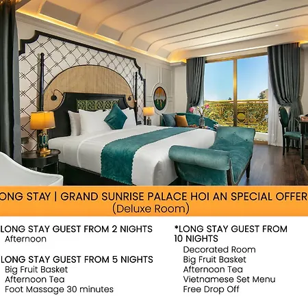 Grand Sunrise Palace Hoi An- A Luxury Indochine Hotel & Spa Exterior photo